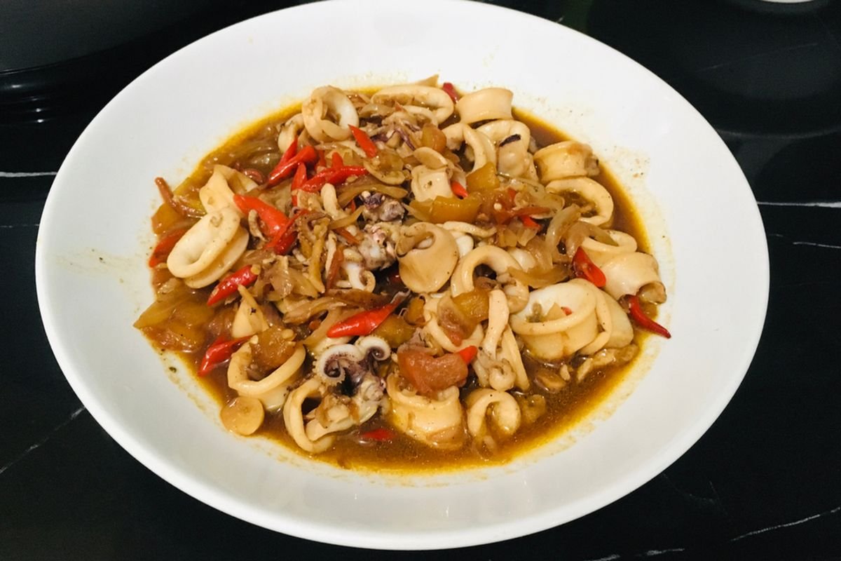 Cumi Saus Tiram Cumi Saus Tiram
