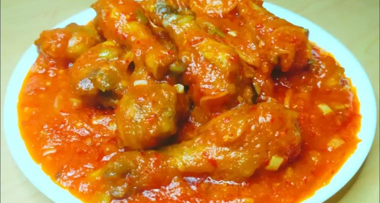 Ayam Saus Padang Resep Asli Nusantara yang Pedas Gurihnya Bikin Nasi Cepat Habis